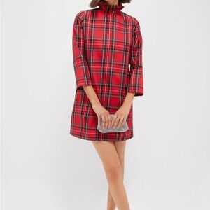 Tuckernuck Red Tartan Bow Dress L